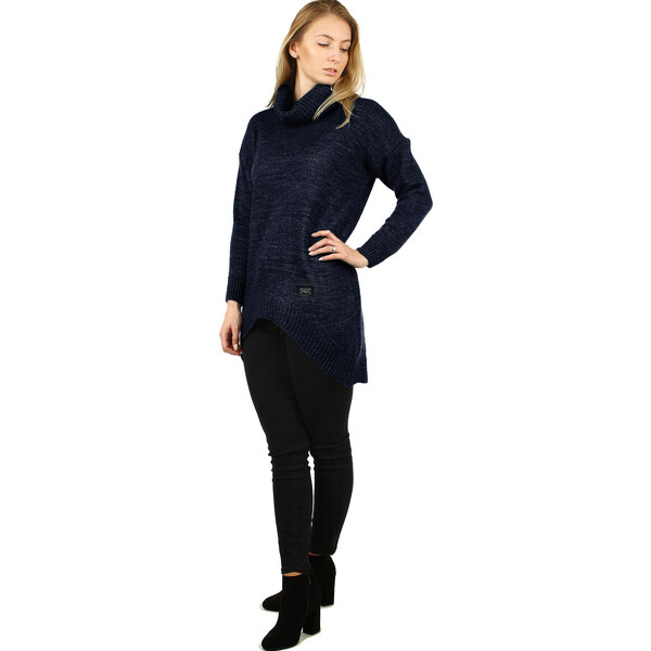 Glara Oversized dlhý jednofarebný rolák 29450833