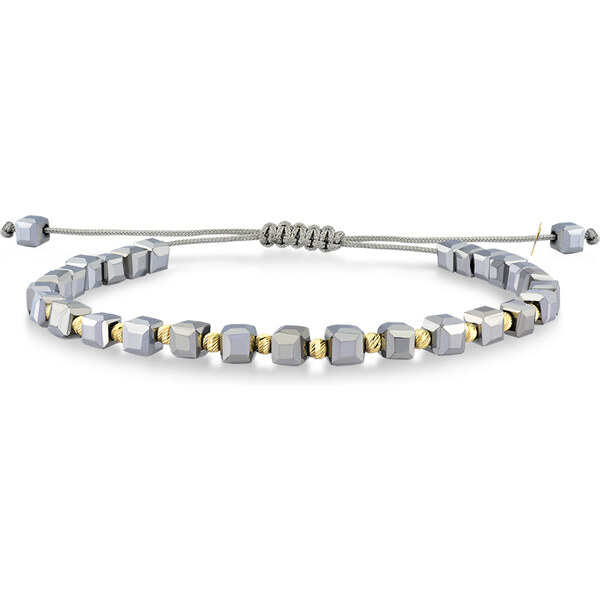 Lillian Vassago Zlatý náramok s krištáľmi LLV07-GB015 32053730