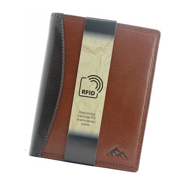 El Forrest Pánska kožená peňaženka El Forrest 2546-21 RFID hnedá 29462991