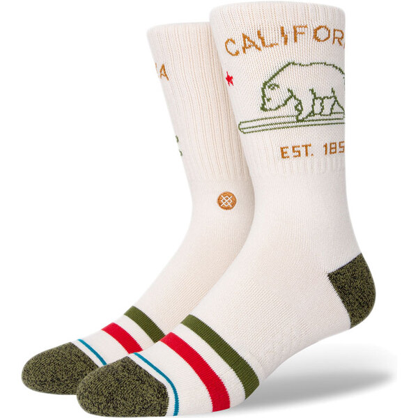 Stance California Republic 2 Crew Socks - Detské - Ponožky Stance - 66355931