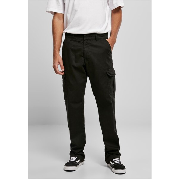 Urban Classics Straight Leg Cargo Pants - Black 50646592