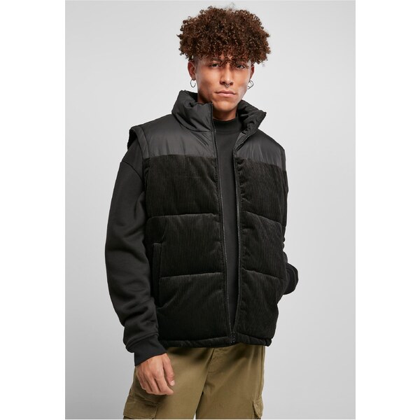 Urban Classics Cord vest black 50663714