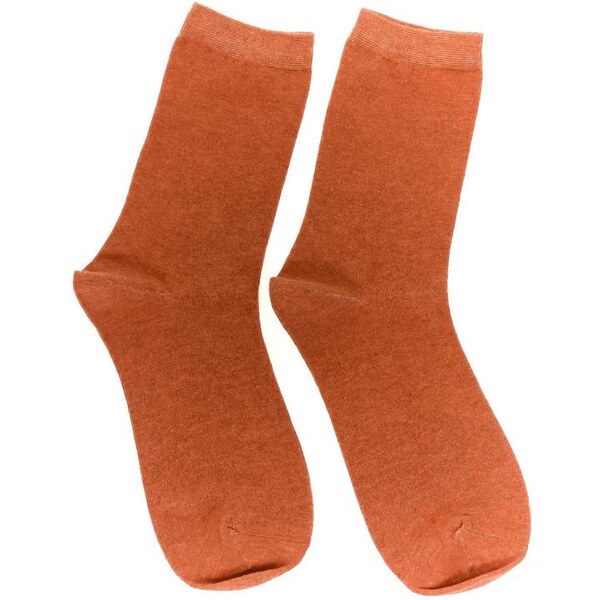 AURA.VIA Dámske oranžové ponožky NANCE 29666806