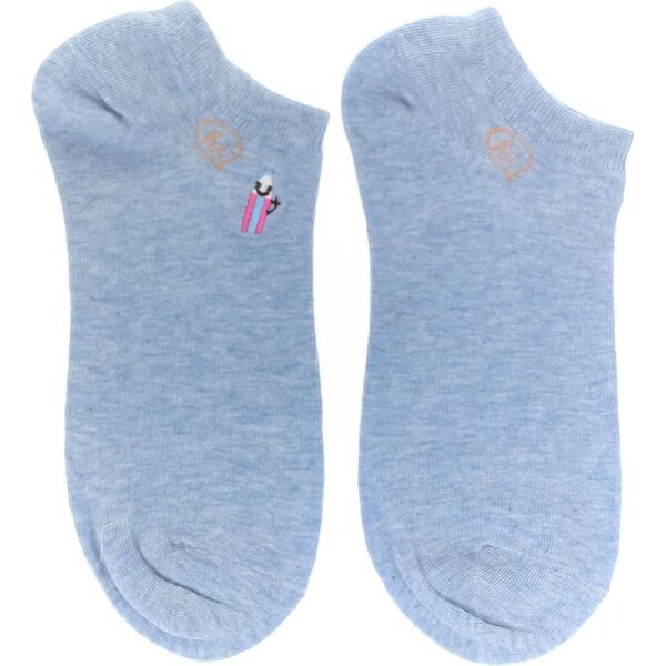 AURA.VIA Dámske modré ponožky LINGA 29666827