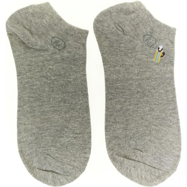 AURA.VIA Dámske sivé ponožky LINGA 29666828