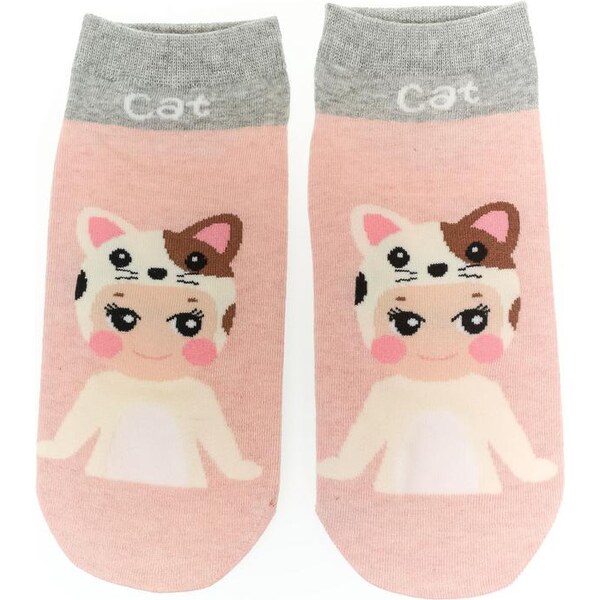 AURA.VIA Dámske ružové ponožky MIMI 29666851