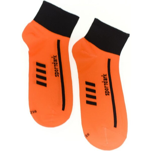 AURA.VIA Oranžové ponožky SPORTDARK 29666882