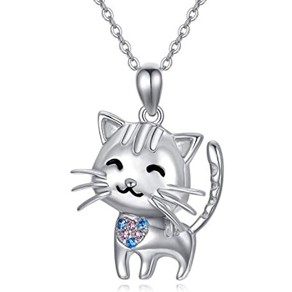 Olivie Strieborný náhrdelník MAČKA 5592 29833300