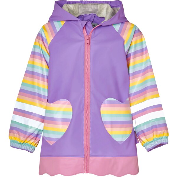 PLAYSHOES Kabát svetlofialová / zmiešané farby 54228584