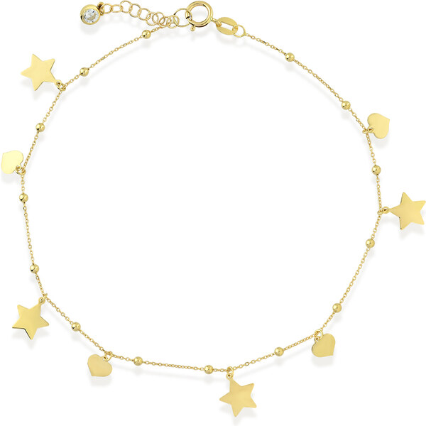 Lillian Vassago Zlatá retiazka na nohu LLV22-GBL003Y 45537860