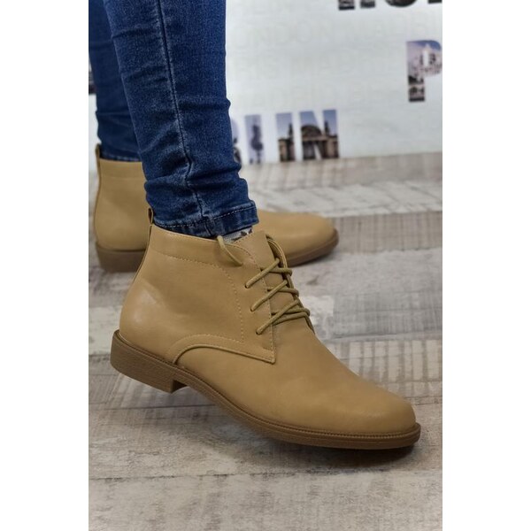 SS Dámske béžové poltopánky AYLA 29724089