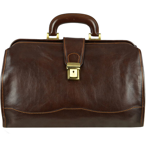 Glara Priestranná kožená taška Cabin Premium 36988928