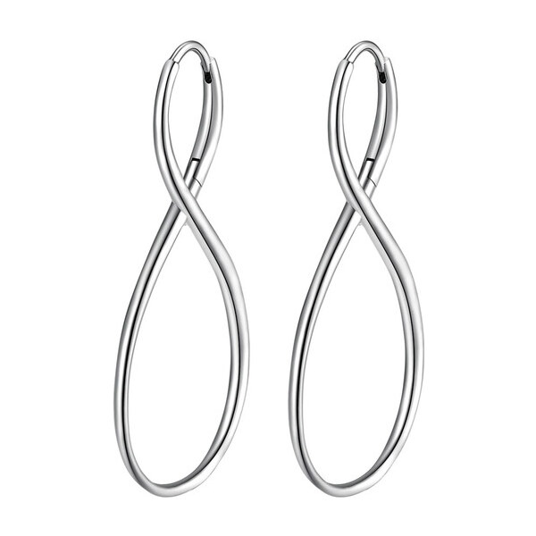 Brosway Štýlové oceľové náušnice Nekonečno Ribbon BBN27 66581152