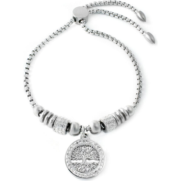BM Jewellery Dámsky sťahovací náramok strom života z chirurgickej 31318916