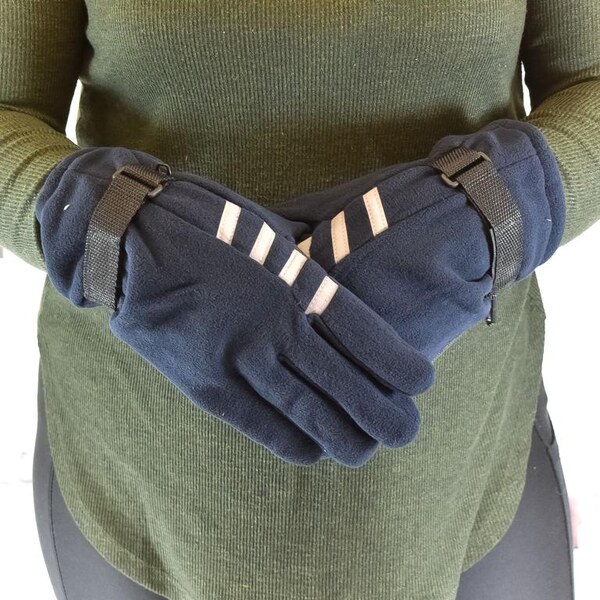 JOHN-C Pánske modré rukavice KAJO 29793410