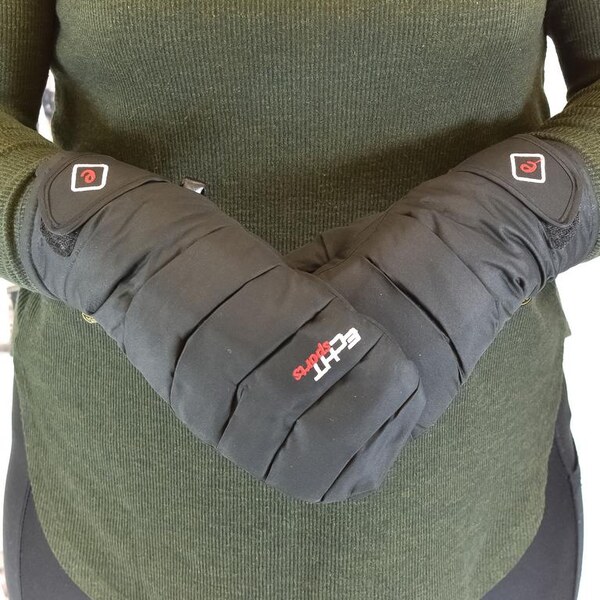 ECHT Dámske čierne rukavice WINT 29793423