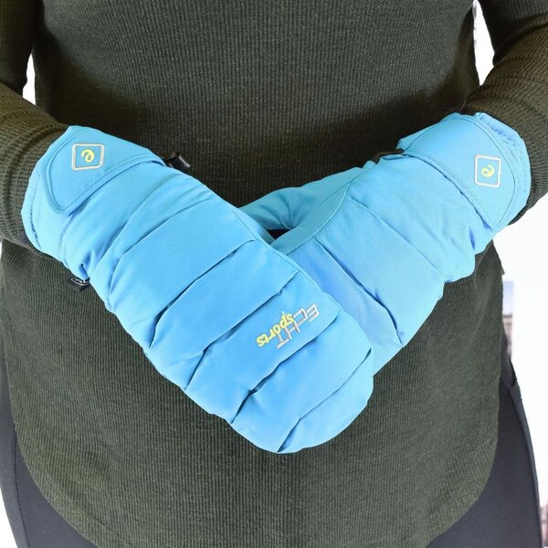 ECHT Dámske modré rukavice WINT 64459999