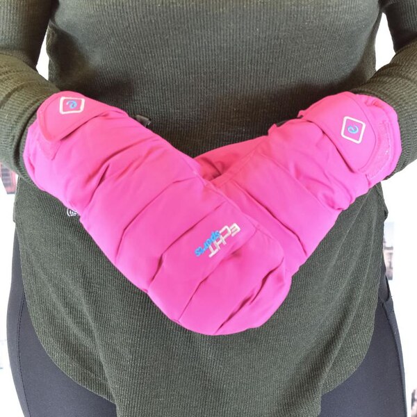 ECHT Dámske ružové rukavice WINT 64460000