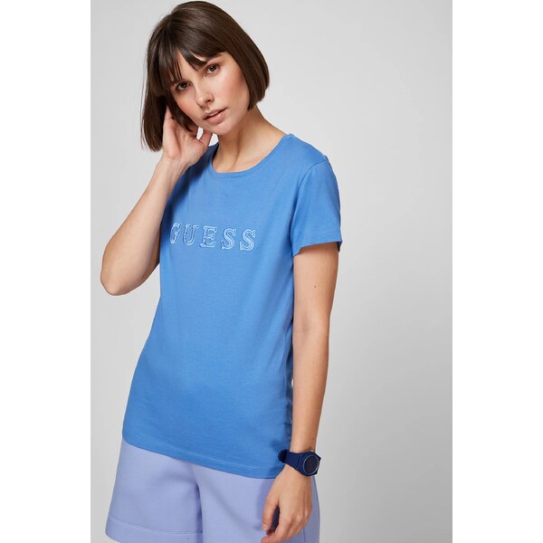 Dámske tričko O1GA05K8HM0 - G7DS modrá - Guess 25932654
