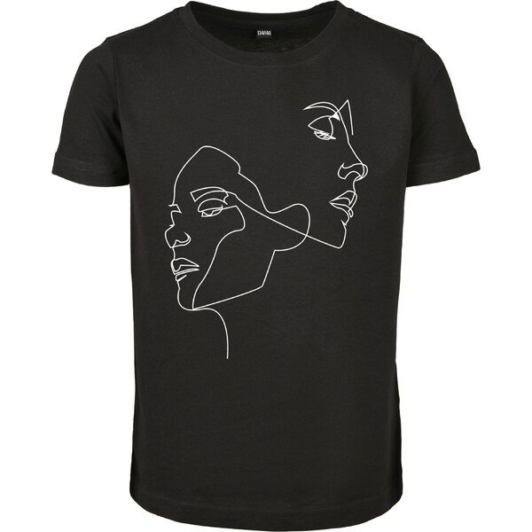 Mister Tee Tričko One Line čierna / biela 25324861