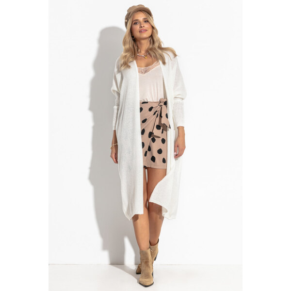 Glara Jemný dlhý sveter s vlnou 29802114