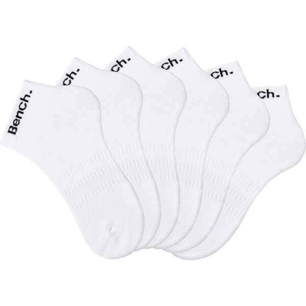 BENCH Športové ponožky čierna / biela 54629719