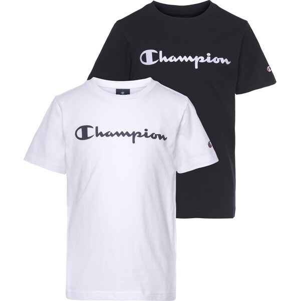 Champion Authentic Athletic Apparel Tričko modrá / krvavo červená / 64146378
