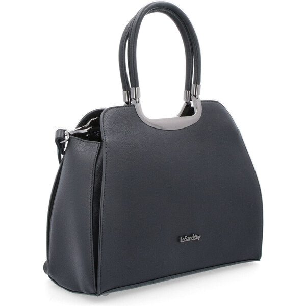 Kabelka zo syntetickej kože do ruky Le Sands čierna 9005 C 64019638
