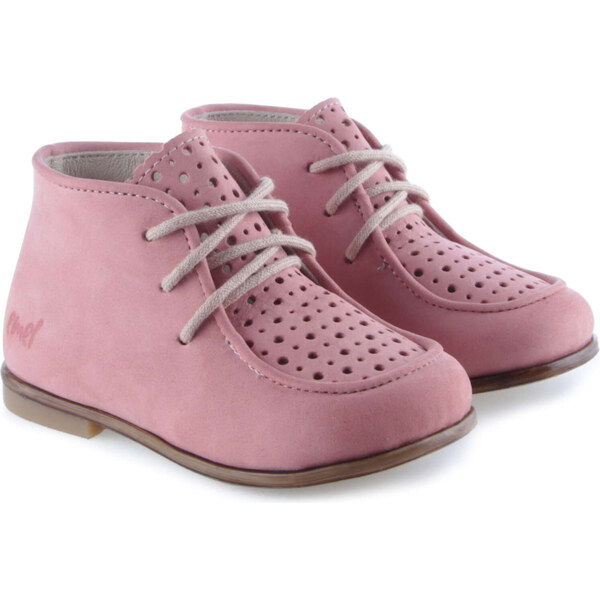 Detské kožené topánočky EMEL ES 2374B ružová 46771335