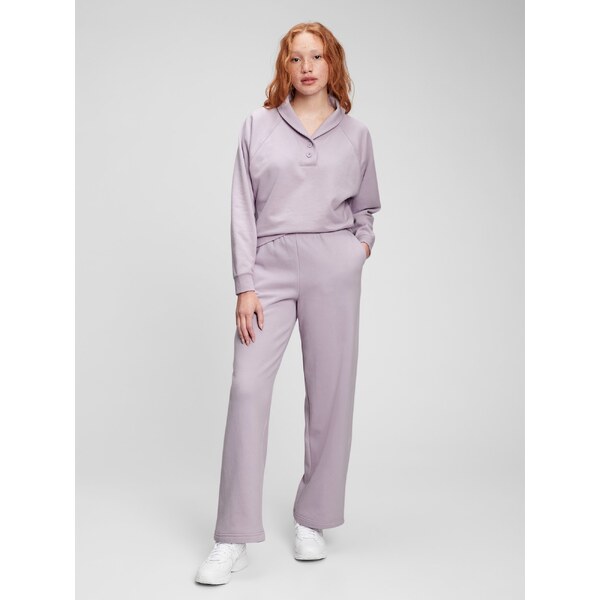 Fialové dámske nohavice GAP vintage high rise 64619781