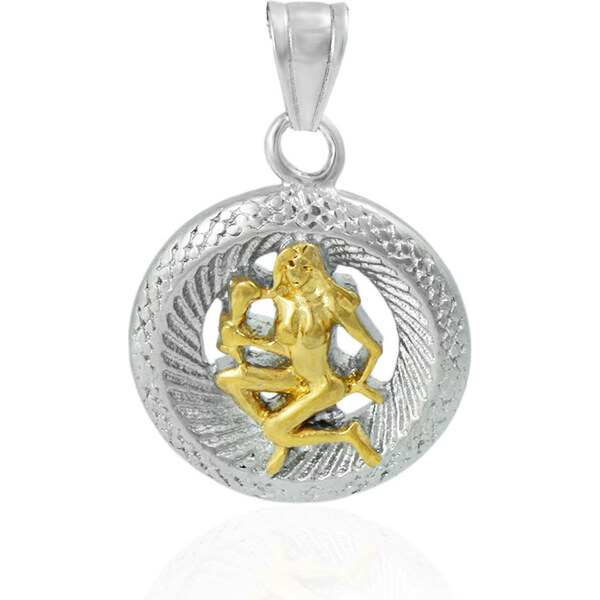 BM Jewellery Prívesok znamení zverokruhu panna z chirurgickej ocele 31318933