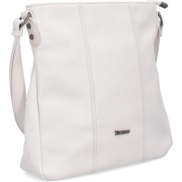 Kabelka zo syntetickej kože crossbody Tangerin krémová 8004 K 64019652