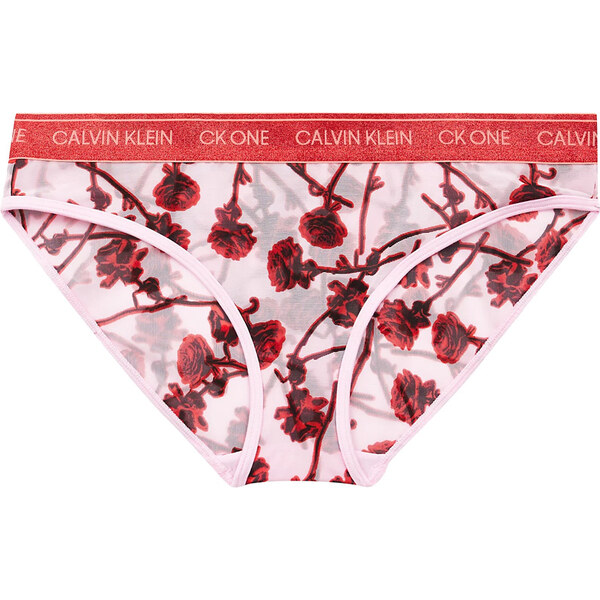 CALVIN KLEIN - CK ONE fashion glitter pale orchid dámske nohavičky - 29916414