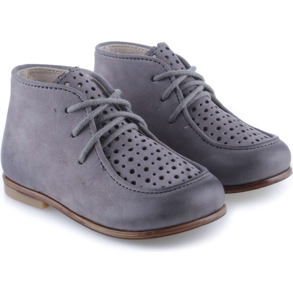 Detské kožené topánočky EMEL ES 2374B-5 Šedá 46771336