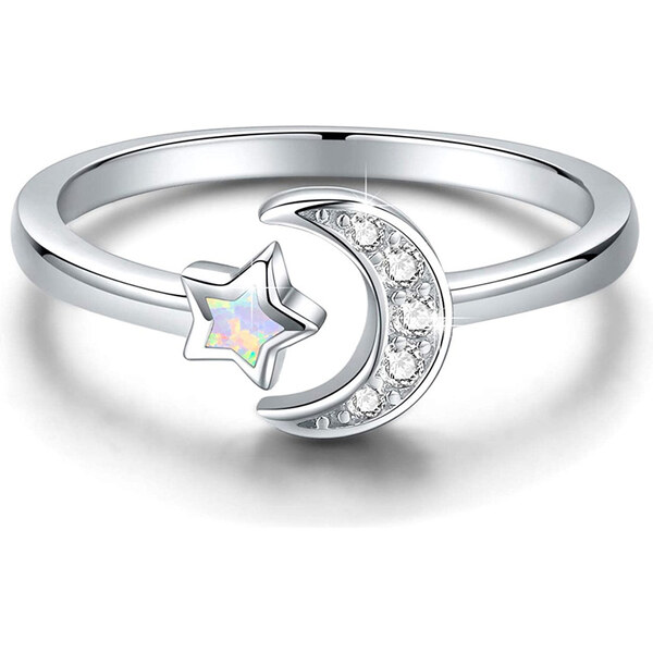 Olivie Strieborný prsteň VEČERNICA 5665 30102972