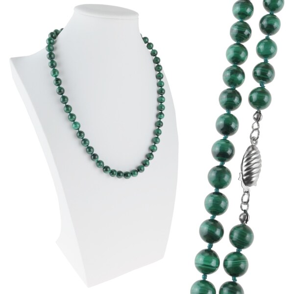 Alexis Marten Náhrdeník z polodrahokamu Malachit 66888900