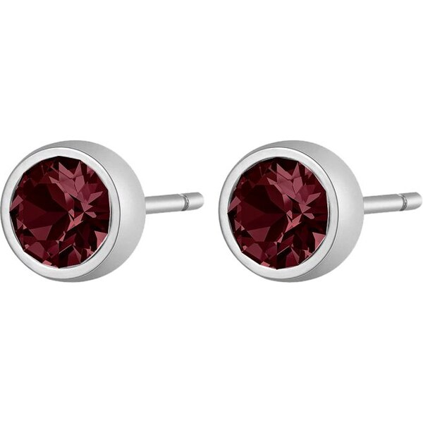 SWAROVSKI Elements Swarovski e. náušnice bordový kryštál All you need 30159466