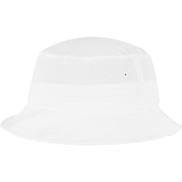 Flexfit Cotton Twill Bucket White Hat 50662841