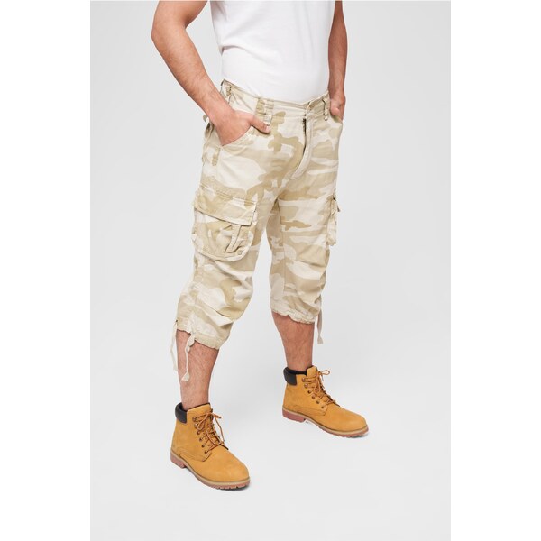 Brandit Mens 3/4 Pants Urban Legend - Cream/Camouflage 50667474