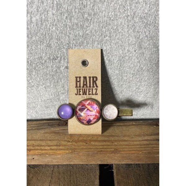 HAIR JEWELZ BY ELLE Magic Lilac spona do vlasov 30201470