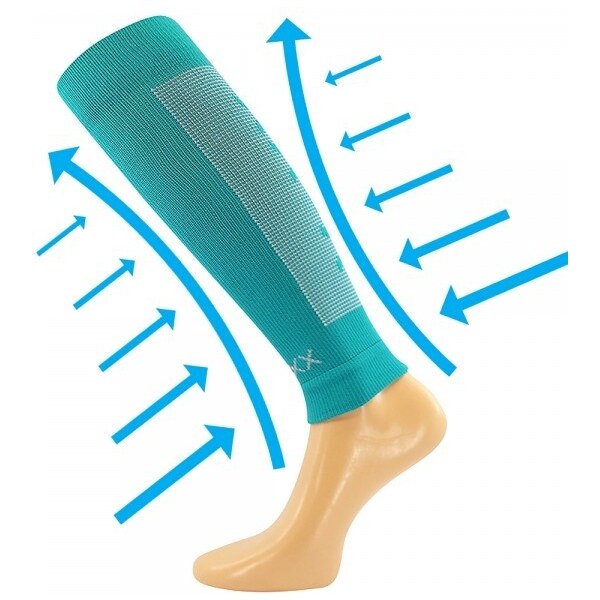 FORMIG LÝTKO kompresný návlek VoXX tm. tyrkysová S / M 1 pár 30947646