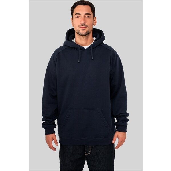 Urban Classics Blank Hoody Navy 50648681
