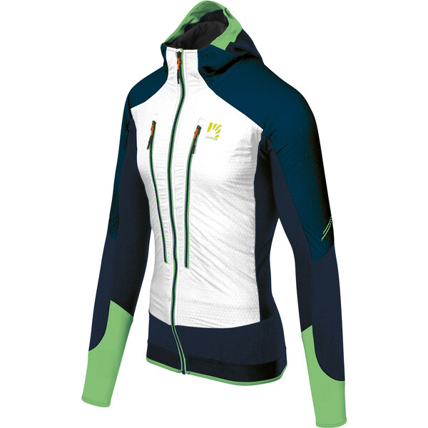 Karpos Alagna plus EVO skialpinistická bunda, dámska, biela/tmavomodrá 42092286