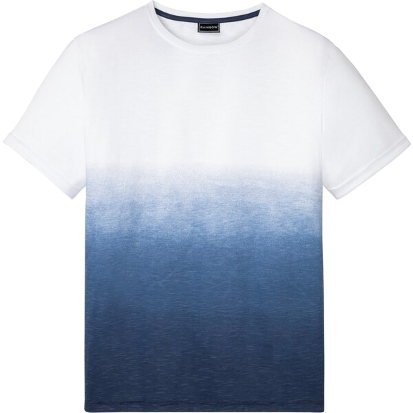 bonprix Tričko, Slim Fit, z čistej bavlny, farba biela 44791609