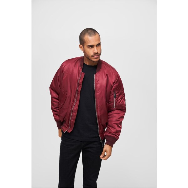 Brandit MA1 Bomber Jacket Bordeaux 50866657