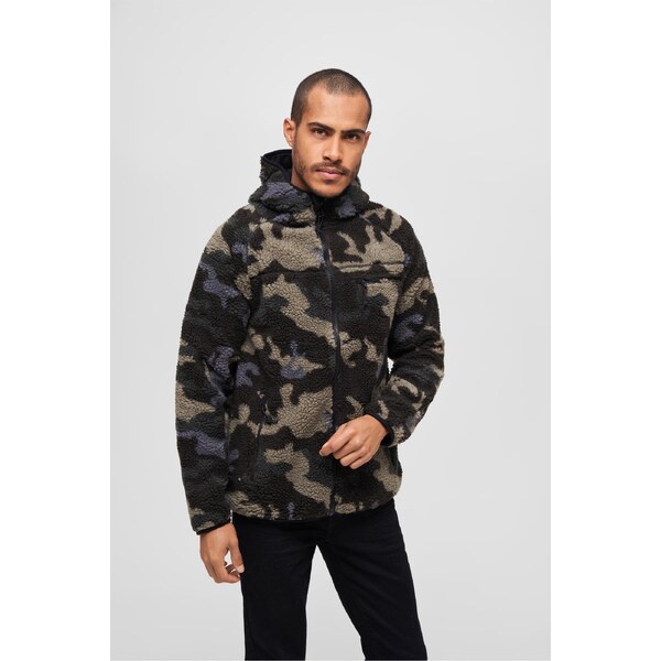 Brandit Teddyfleece Worker Jacket darkcamo 50657045