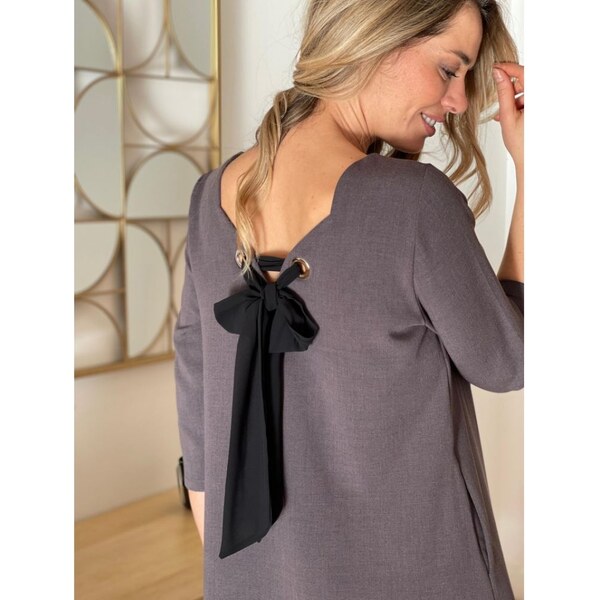 SO ADDICT Sivé MINI ŠATY STACY 30266629