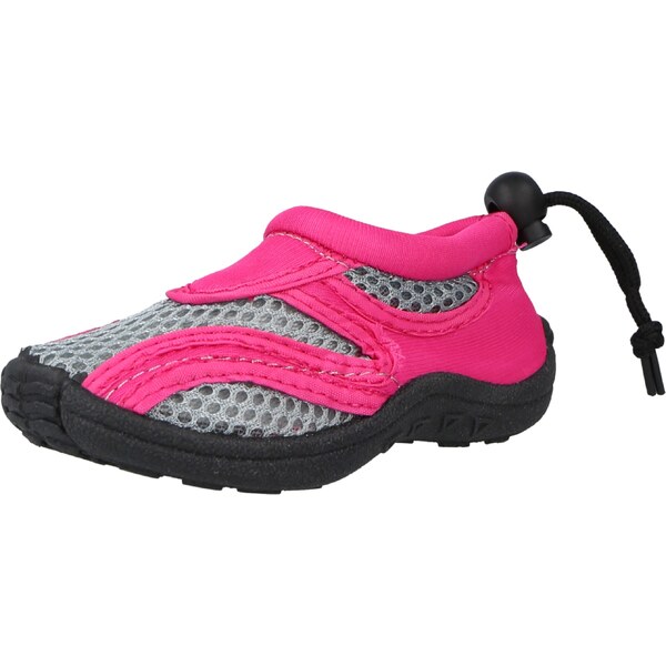 BECK Plážové / kúpacie topánky sivá / ružová 24774055