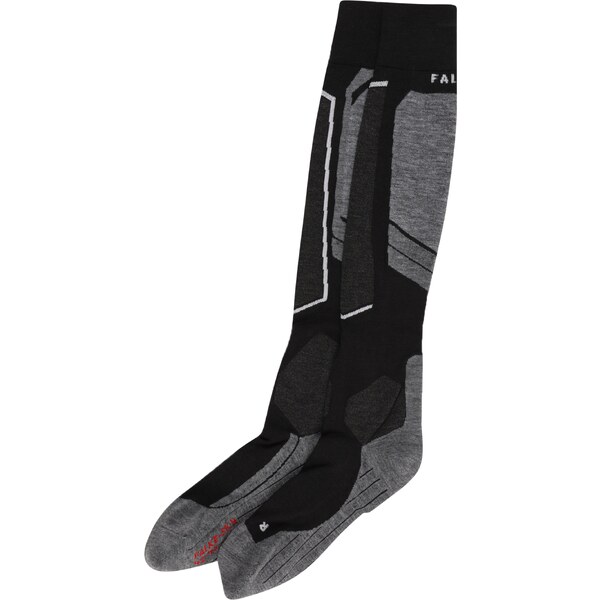 FALKE Športové ponožky SK 4 svetlosivá / tmavosivá / čierna 65215827