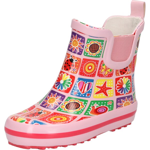 BECK Gumáky zmiešané farby / ružová 65772317